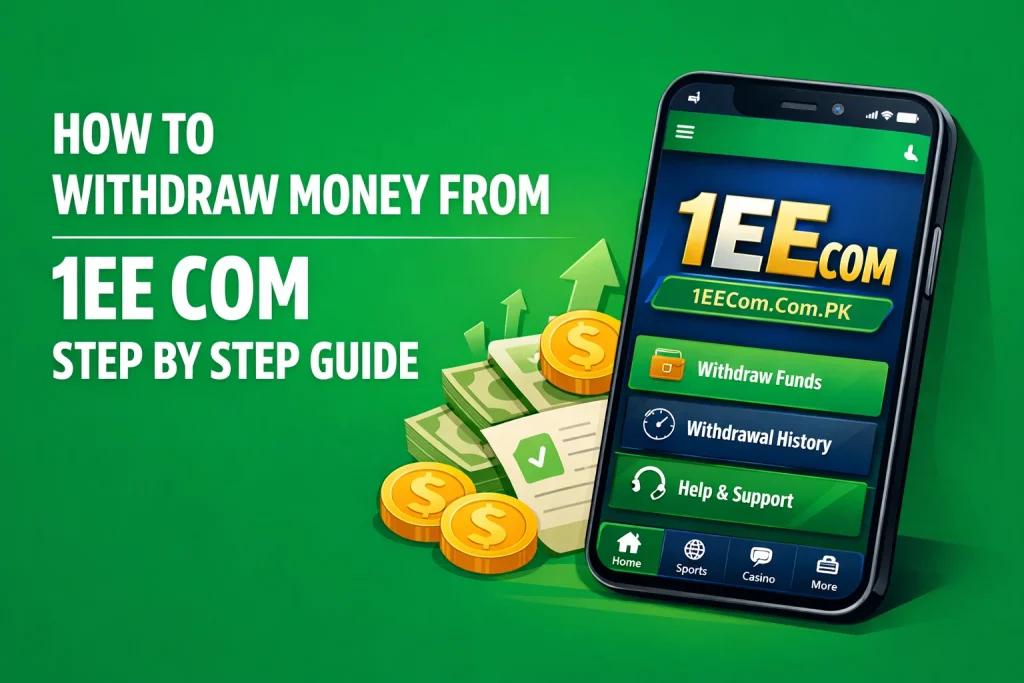 How To Withdraw Money from 1EE Com